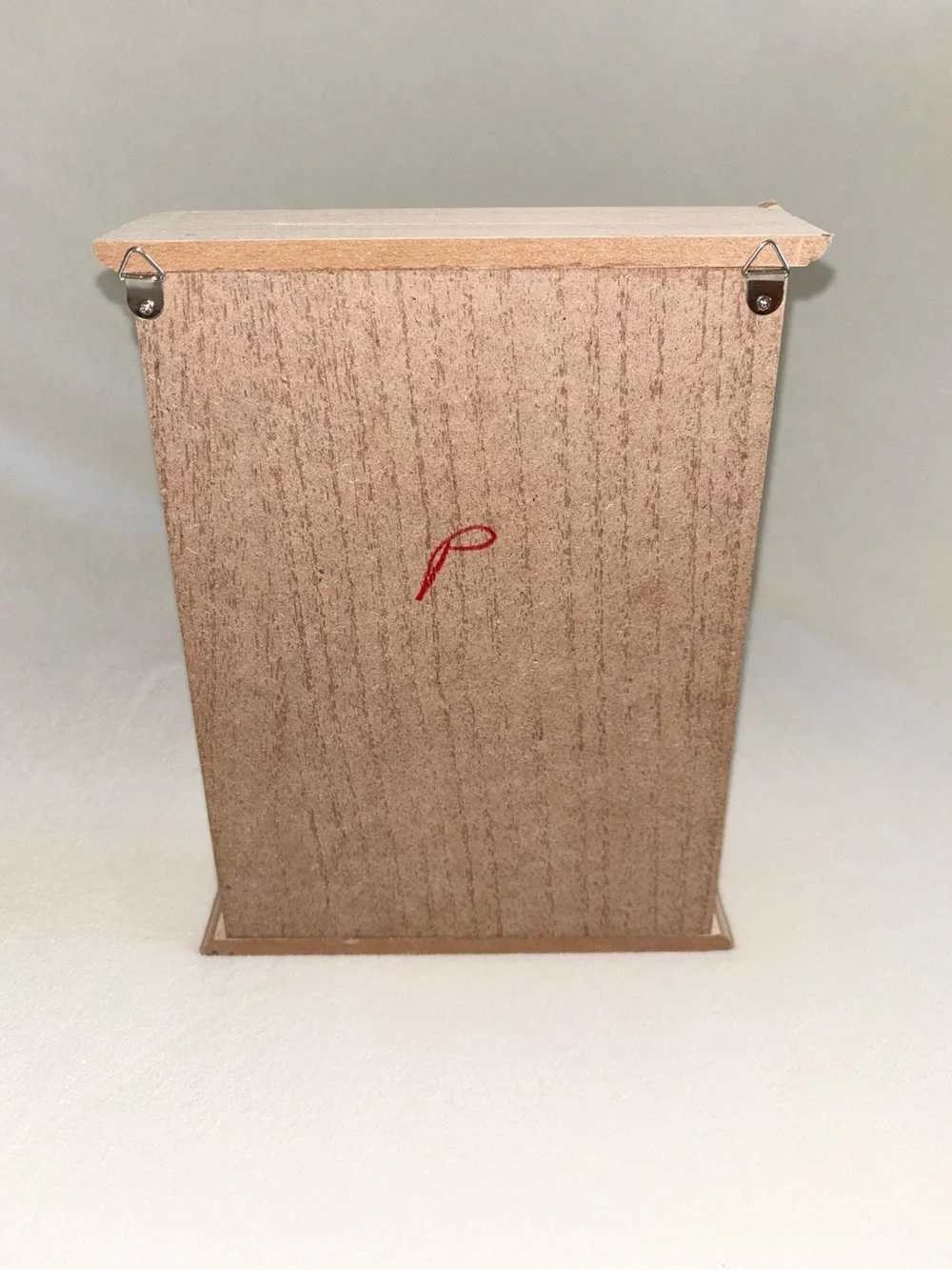 Wooden Bird Key Cabinet Wall Mount 6 Hook Rustic Farmhouse Decor